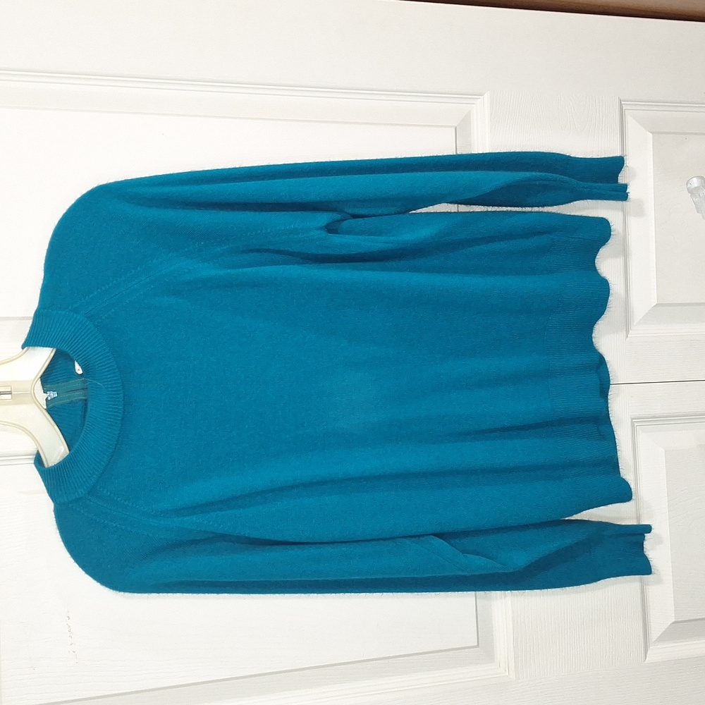 Vintage Avon Classics mock neck sweater - S - oversized dark teal